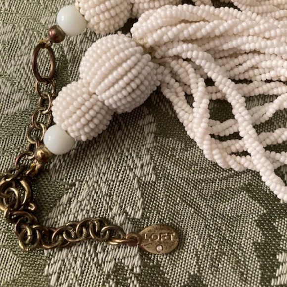 Loft Multi Strand Bead Necklace - Picture 6 of 8